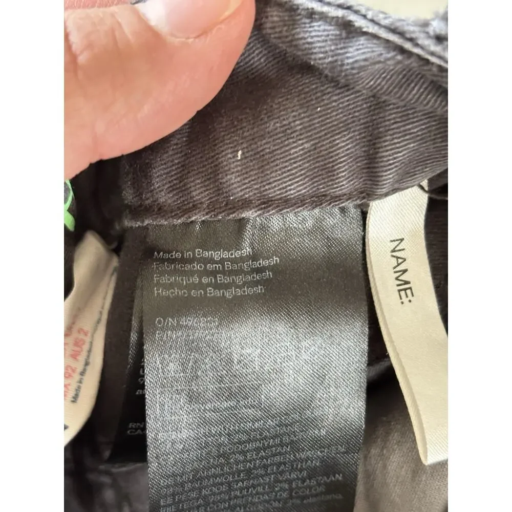 H&M Toddler Skinny Fit Black Jeans Size 1.5-2T‎ Unisex Stretch